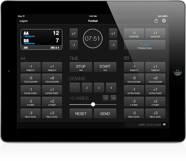 Image ov Live Score iPad App